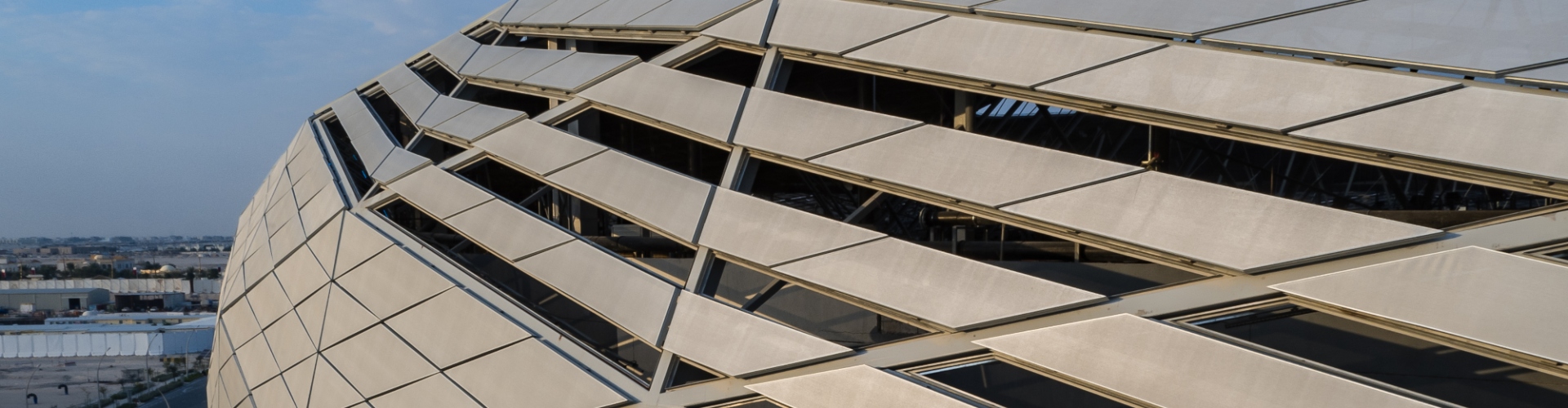 Education City Stadium facade
