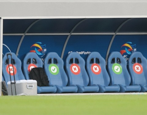 AFC Champions League East Zone substitutes bench