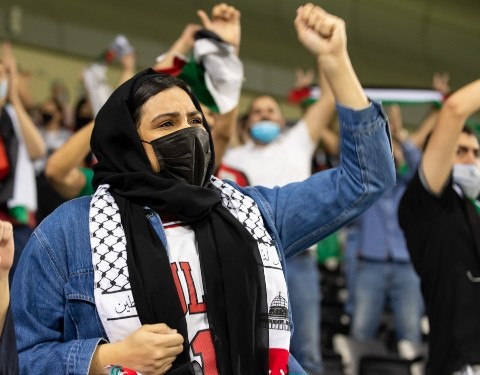 Palestine fan