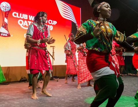 FIFA Club World Cup 2019 Fan Zone dancers