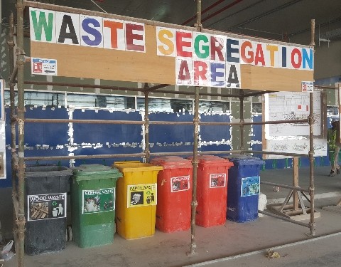 Waste management station