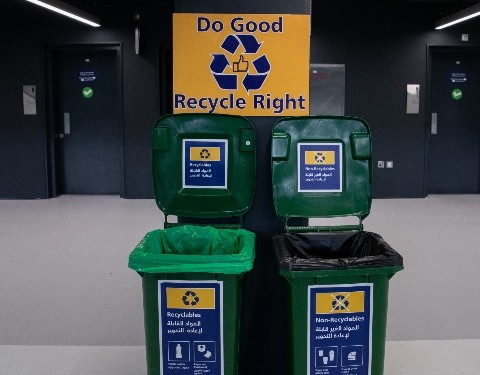 Recycling bins