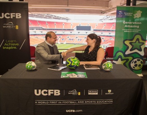 The SC's football for development programme teams up with UCFB