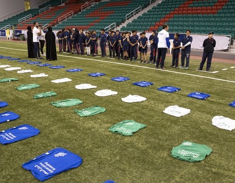 Generation Amazing hosted a range of activities this week to mark Qatar National Sports Day and the onboarding of new ambassador Tim Cahill