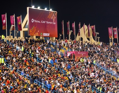 African football legend hails atmosphere at Thani Bin Jassim Stadium as Zamalek overcome ES Tunis