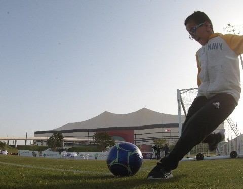 Al Bayt Park hosted special National Sports Day activities for the Qatar Football Family, including employees from the SC, Qatar Football Association and Qatar Stars League.